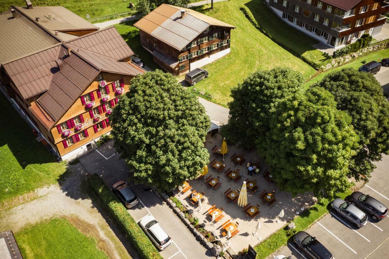 Hotel Gasthof Adler Schoppernau Exterior foto